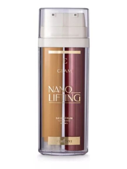 Base Sérum Cor 50 Glam Nano Lifting 15ml Cada Tom Médio