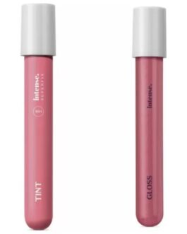 Batom Líquido Superfix Tint Rosa245 + Gloss Labial Rosa 215